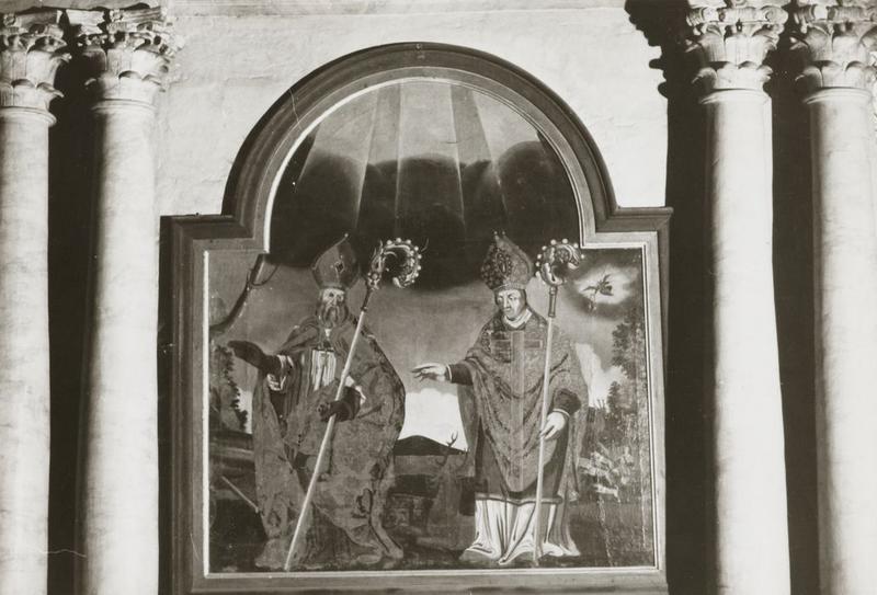 tableau : Saint Eloi et saint Hubert