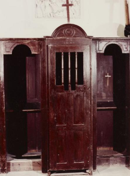 confessionnal - © Ministère de la Culture (France), Conservation des antiquités et objets d'art de l'Yonne, tous droits réservés