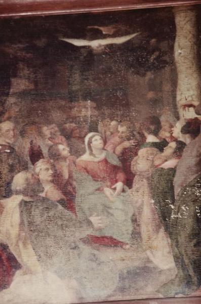 tableau : Pentecôte - © Ministère de la Culture (France), Conservation des antiquités et objets d'art de l'Yonne, tous droits réservés