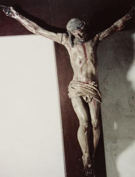 statue : Crucifix - © Ministère de la Culture (France), Conservation des antiquités et objets d'art de l'Yonne, tous droits réservés