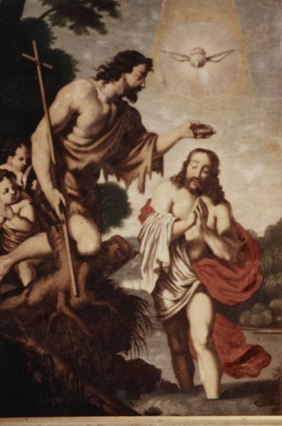 Tableau : Baptême du Christ