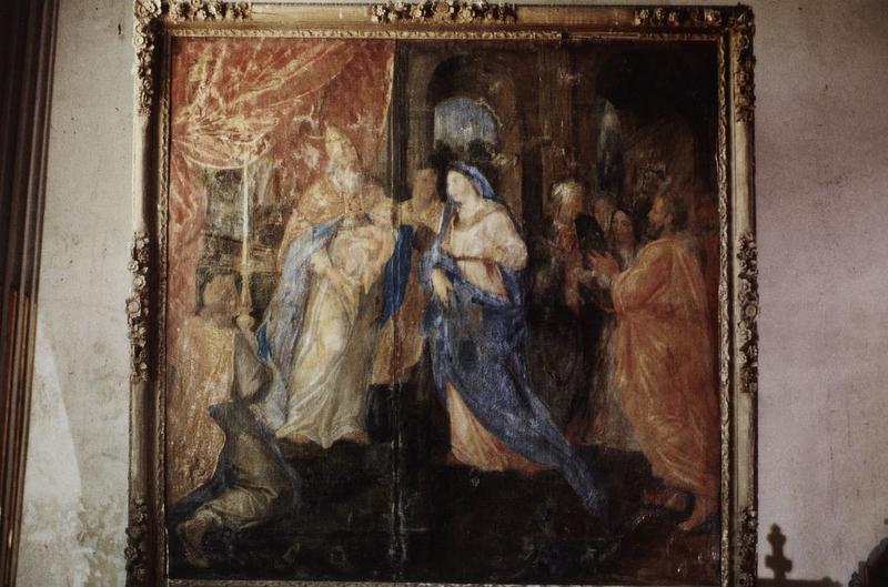 tableau : Présentation de Jésus au Temple