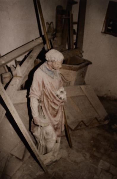 statue : Saint Etienne - © Ministère de la Culture (France), Conservation des antiquités et objets d'art de l'Yonne, tous droits réservés