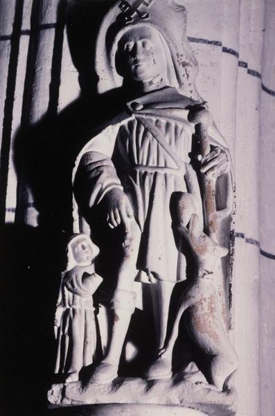 statue : Saint Roch