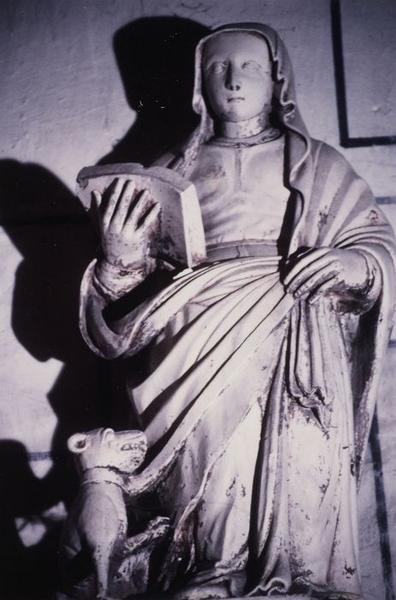 statue : Sainte Brigitte