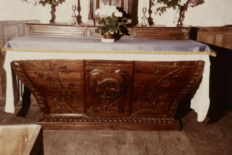 autel latéral - © Ministère de la Culture (France), Conservation des antiquités et objets d'art de l'Yonne, tous droits réservés