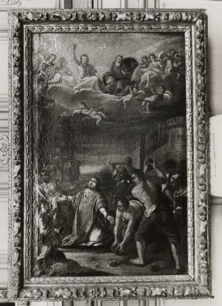 tableau : Martyre de saint Étienne - © Ministère de la Culture (France), Conservation des antiquités et objets d'art de l'Yonne, tous droits réservés