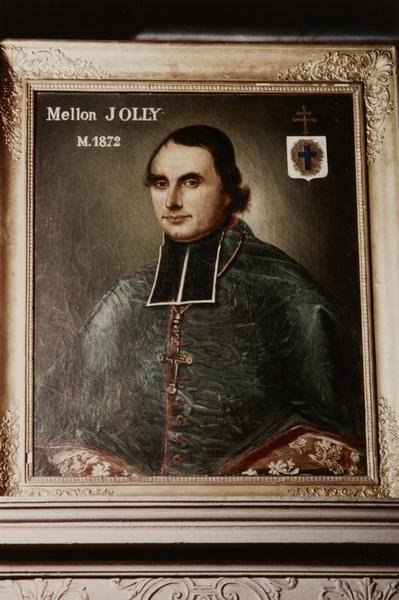 tableau : Portrait de Mgr Mellon Jolly, évêque de Séez - © Ministère de la Culture (France), Conservation des antiquités et objets d'art de l'Yonne, tous droits réservés