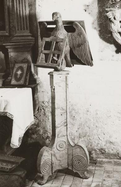 lutrin - © Ministère de la Culture (France), Conservation des antiquités et objets d'art de l'Yonne, tous droits réservés