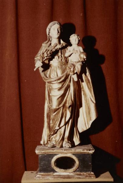 statue (statuette) : Vierge à l'enfant