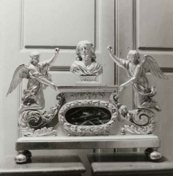 reliquaire : Saint Vincent ; saint Vinturin ; saint Candide ; saint Faust - © Ministère de la Culture (France), Conservation des antiquités et objets d'art de l'Yonne, tous droits réservés