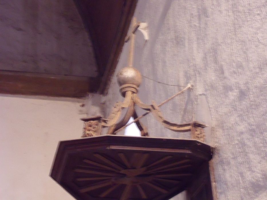 chaire à prêcher, détail