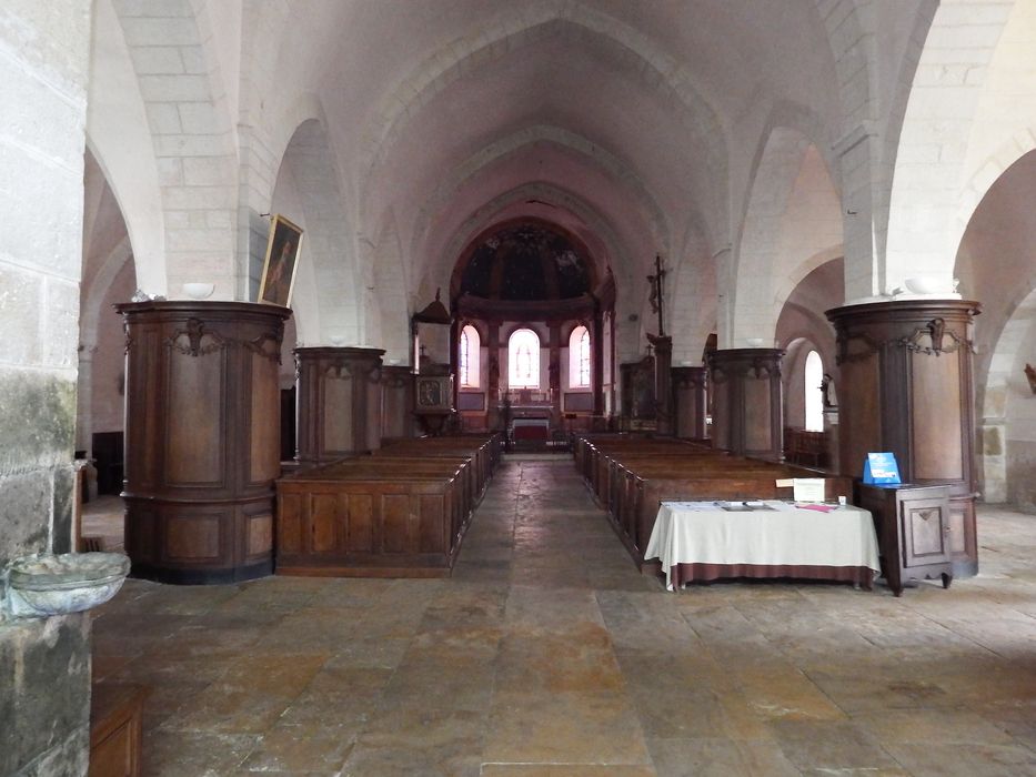 Eglise Saint-Jacques : Nef, vue générale