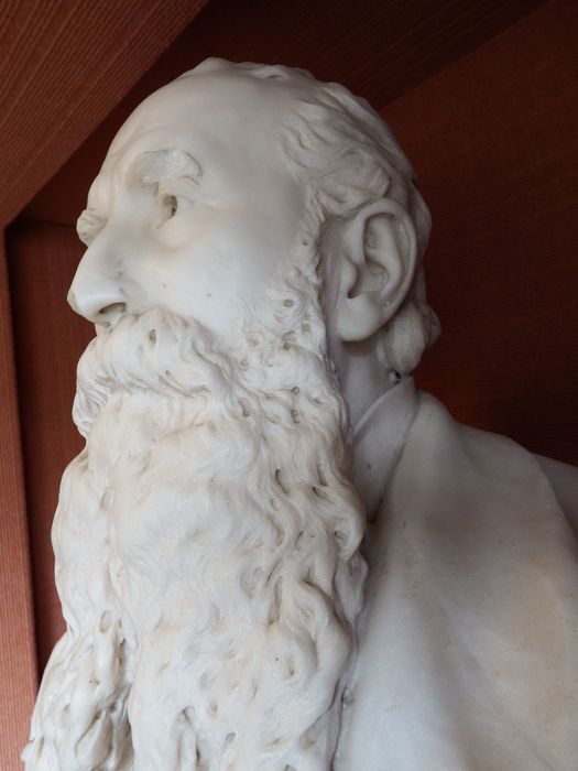 Buste d'Alexandre Dethou, vue partielle