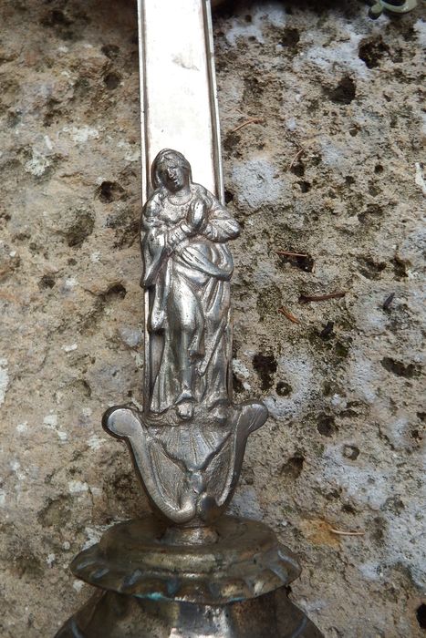 croix de procession, détail