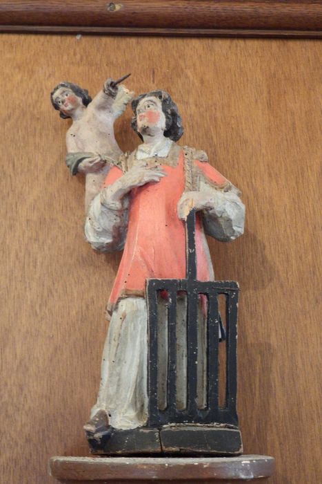 statuette : Saint Laurent