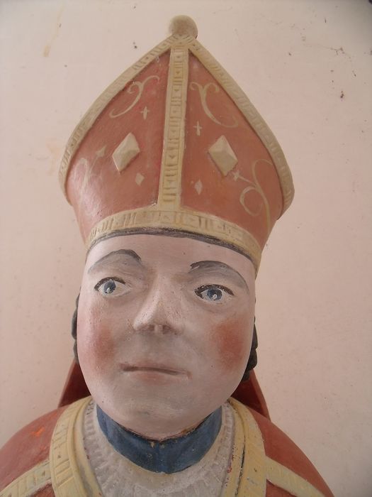 statue : Saint Platon, détail