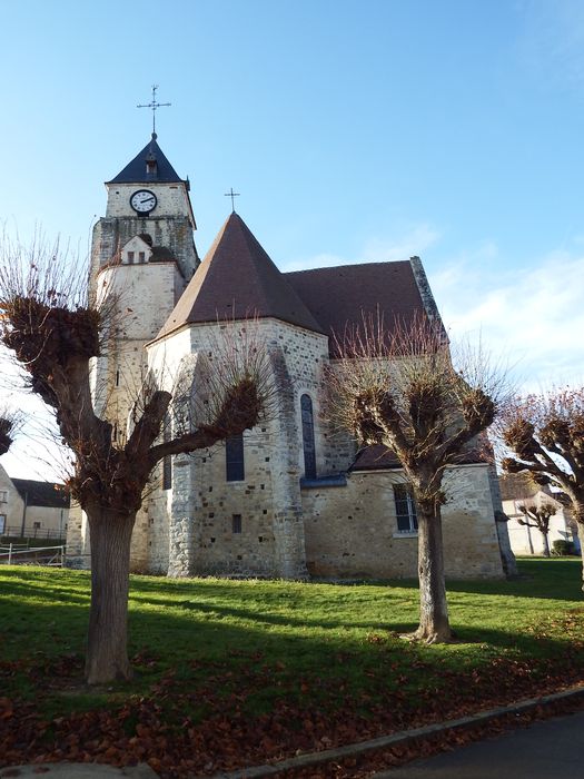 Eglise Saint-Martin : Chevet, vue générale