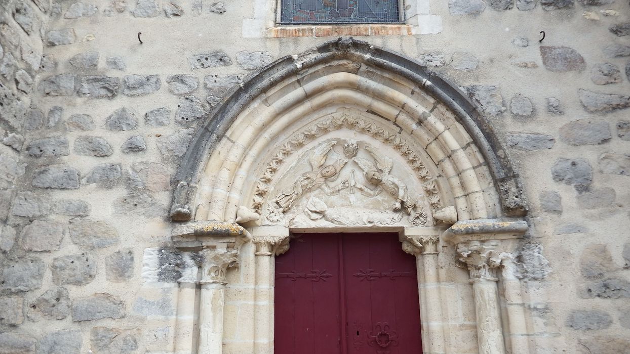 Eglise Notre-Dame de l'Annonciation : Portail occidental, vue partielle