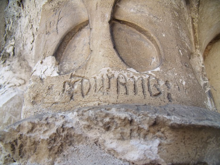 Eglise Notre-Dame de l'Annonciation : Portail occidental, détail