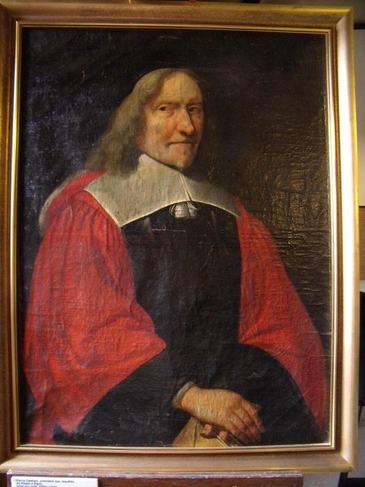 tableau : portrait de Pierre Odebert, président aux requêtes du palais de Justice - © Ministère de la Culture (France), Conservation des antiquités et des objets d'art de l'Yonne – Tous droits réservés