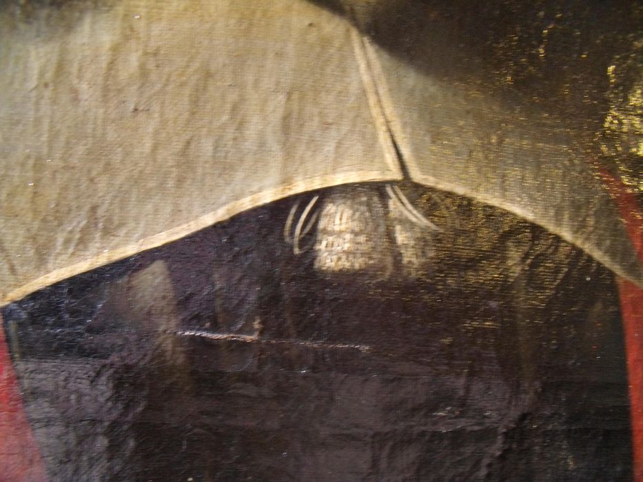 tableau : portrait de Pierre Odebert, président aux requêtes du palais de Justice, détail - © Ministère de la Culture (France), Conservation des antiquités et des objets d’art de l'Yonne, tous droits réservés