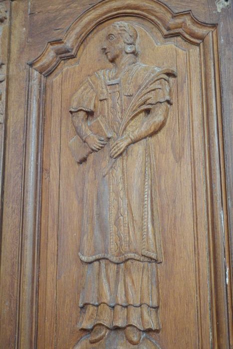 Chaire à prêcher, détail
