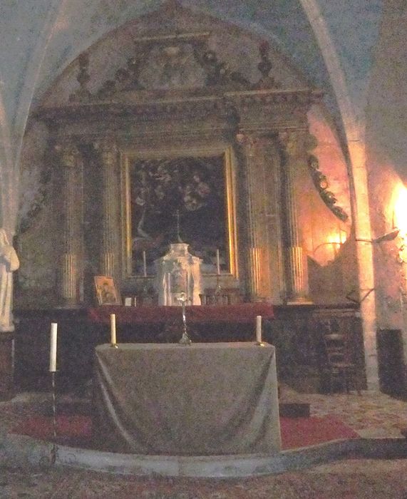 Autel, retable (maître-autel)