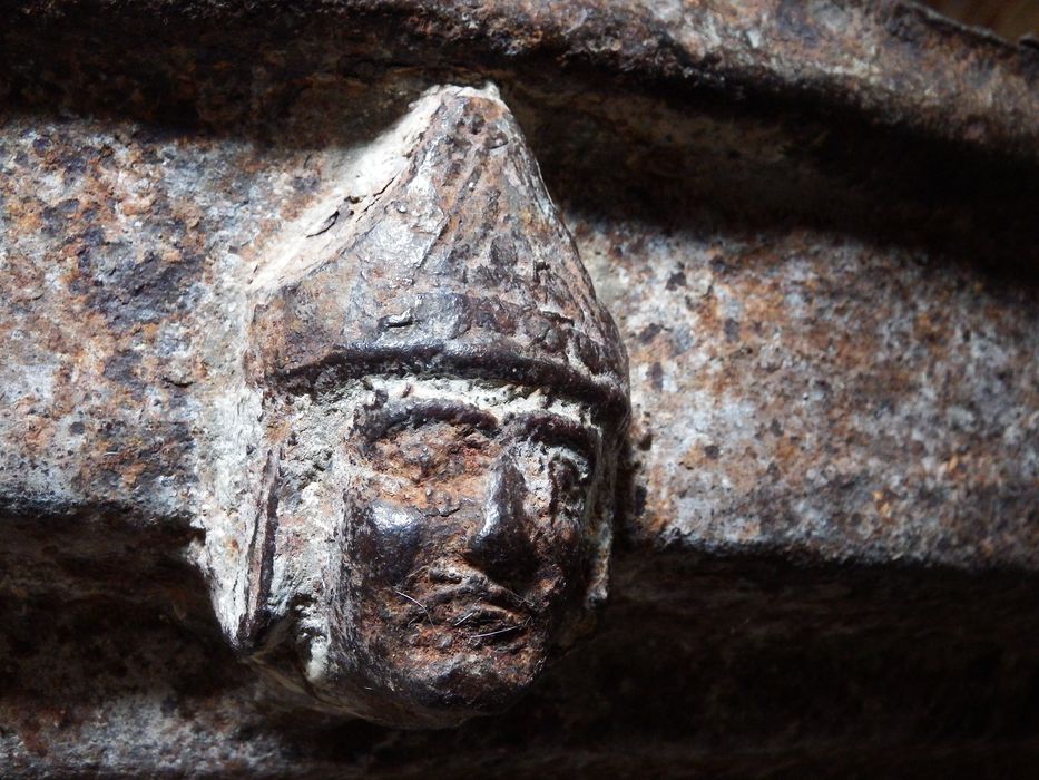 bénitier, détail