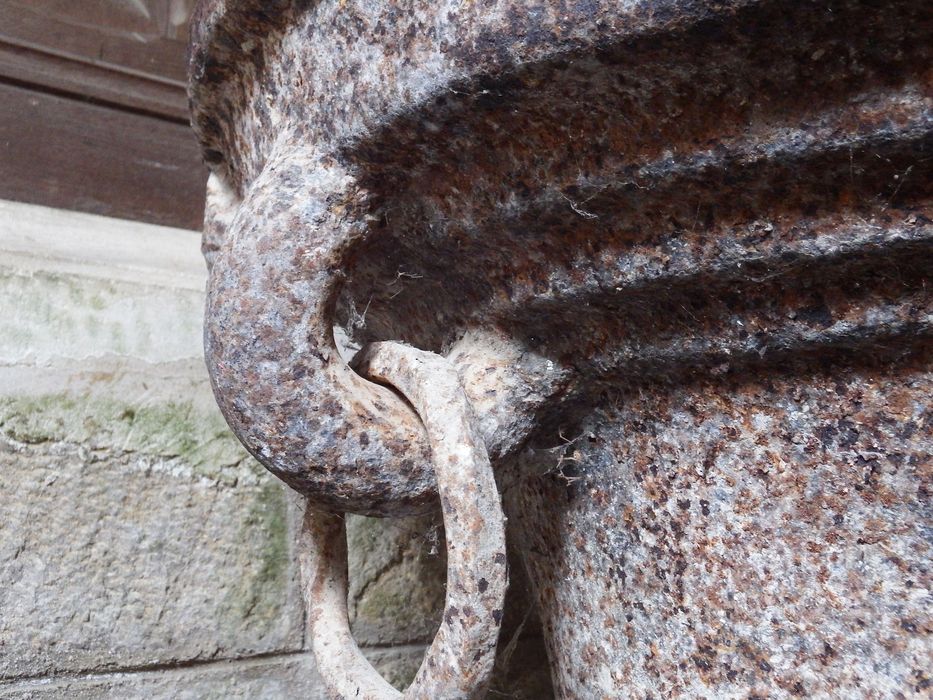 bénitier, détail