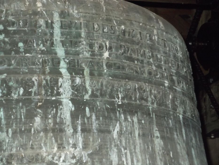 cloche, détail