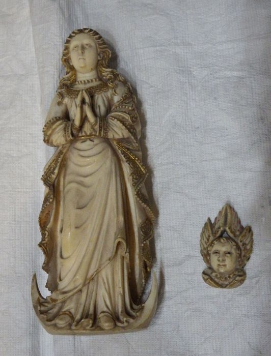 statuette : L'Immaculée Conception