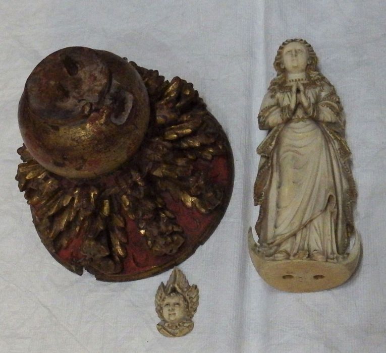 statuette : L'Immaculée Conception