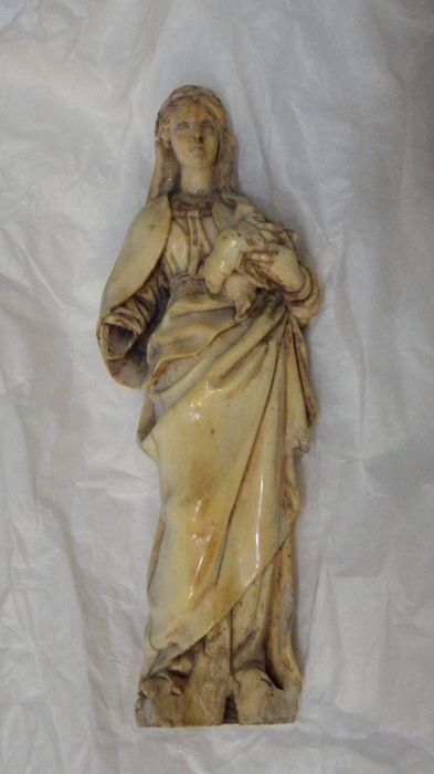 Statuette : Vierge à l'Enfant