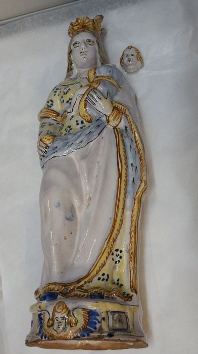 Statuette : Vierge à l'Enfant