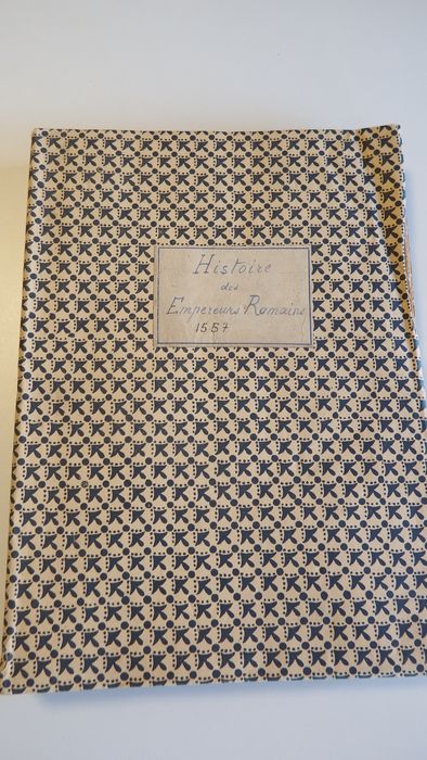 Livre : Histoire des empereurs de Rome et du Saint-Empire, depuis César jusqu'à Ferdinand Ier