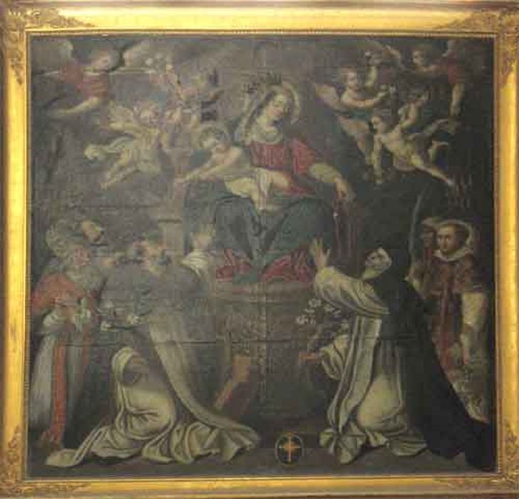 Tableau : L'Institution du Rosaire