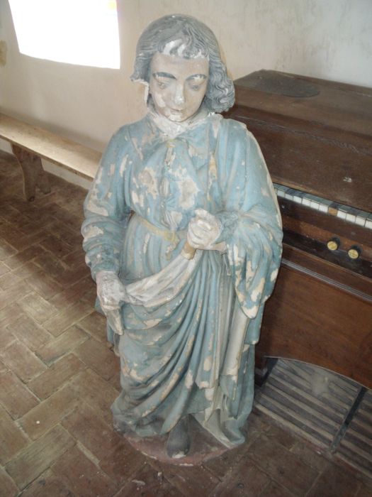 statue : Apôtre - © Ministère de la Culture (France), Conservation des antiquités et des objets d’art de l'Yonne – Tous droits réservés 