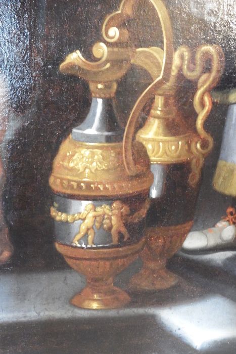 tableau : Rencontre d'Abraham et Melchisedech (La)