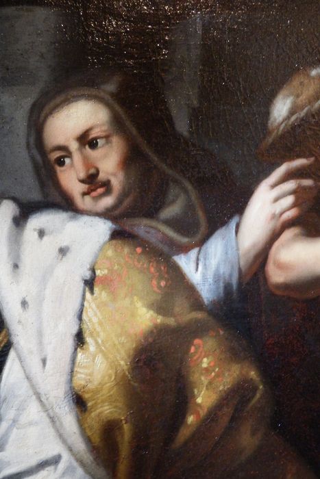 tableau : Rencontre d'Abraham et Melchisedech (La)