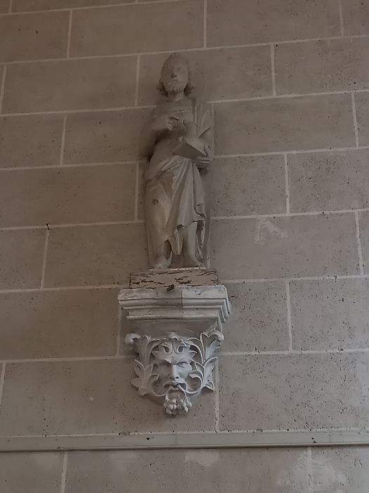 statue : Saint Jean-Baptiste - © Ministère de la Culture (France), Conservation des antiquités et des objets d’art de l'Yonne – Tous droits réservés