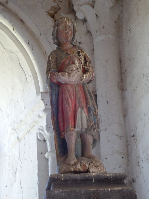 statue : Saint Jean-Baptiste - © Ministère de la Culture (France), Conservation des antiquités et des objets d’art de l’Yonne – Tous droits réservés 