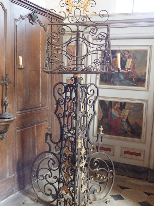 lutrin - © Ministère de la Culture (France), Conservation des antiquités et des objets d’art de l’Yonne – Tous droits réservés 