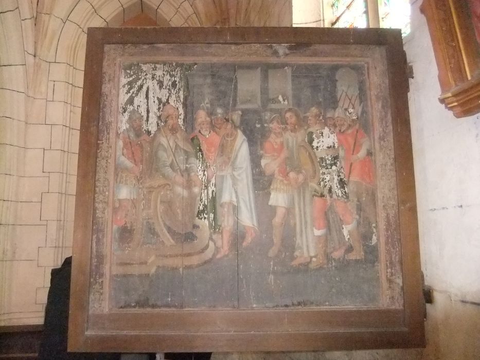 tableau : Jésus devant Caïphe