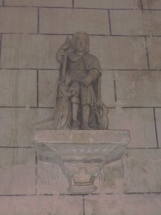 statue : Saint Roch