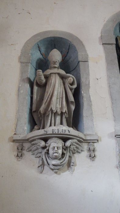 statue, console : Saint Eloi