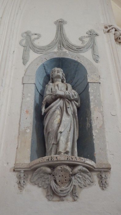 statue, console : Saint Jean l'Evangéliste