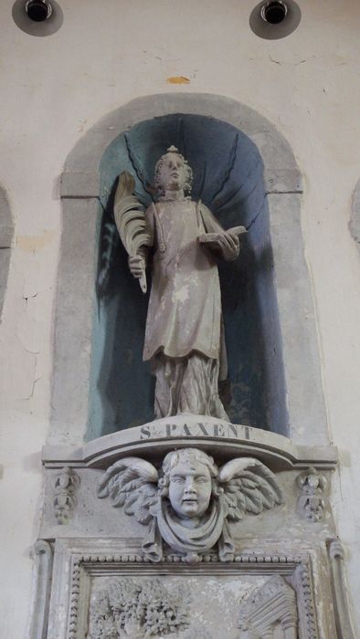 statue, console : Saint Paxent