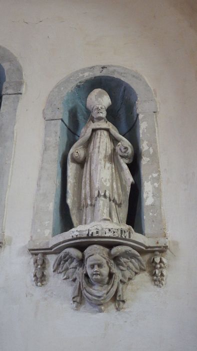 statue, console : Saint Hubert