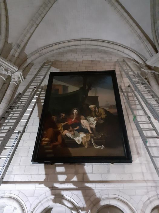 tableau : Fuite en Egypte (la) - © Ministère de la Culture (France), Conservation des antiquités et des objets d’art de l'Yonne – Tous droits réservés 